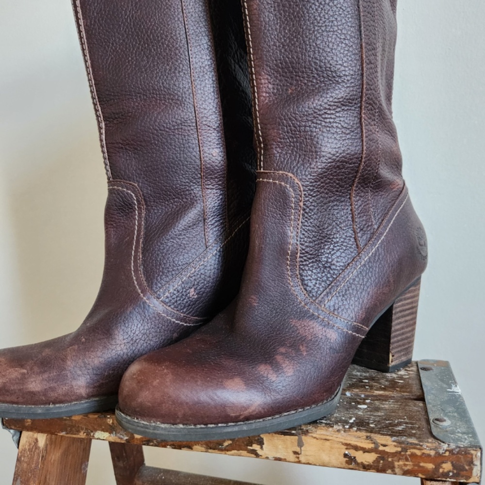 Timberland Rudston Mid-Calf Pull-On Boots Size 9 - Picture 3 of 9